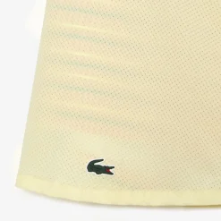 Roland-Garros Women Tennis Outfit|Women Tennis Outfits|Lacoste x Woman Performance Skirt - Yellow
