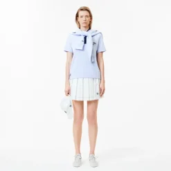 Roland-Garros Polos & Shirts|Lacoste x Women's Edition Club Polo- Blue