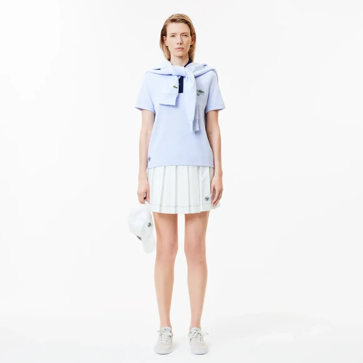 Roland-Garros Polos & Shirts|Lacoste x Women's Edition Club Polo- Blue