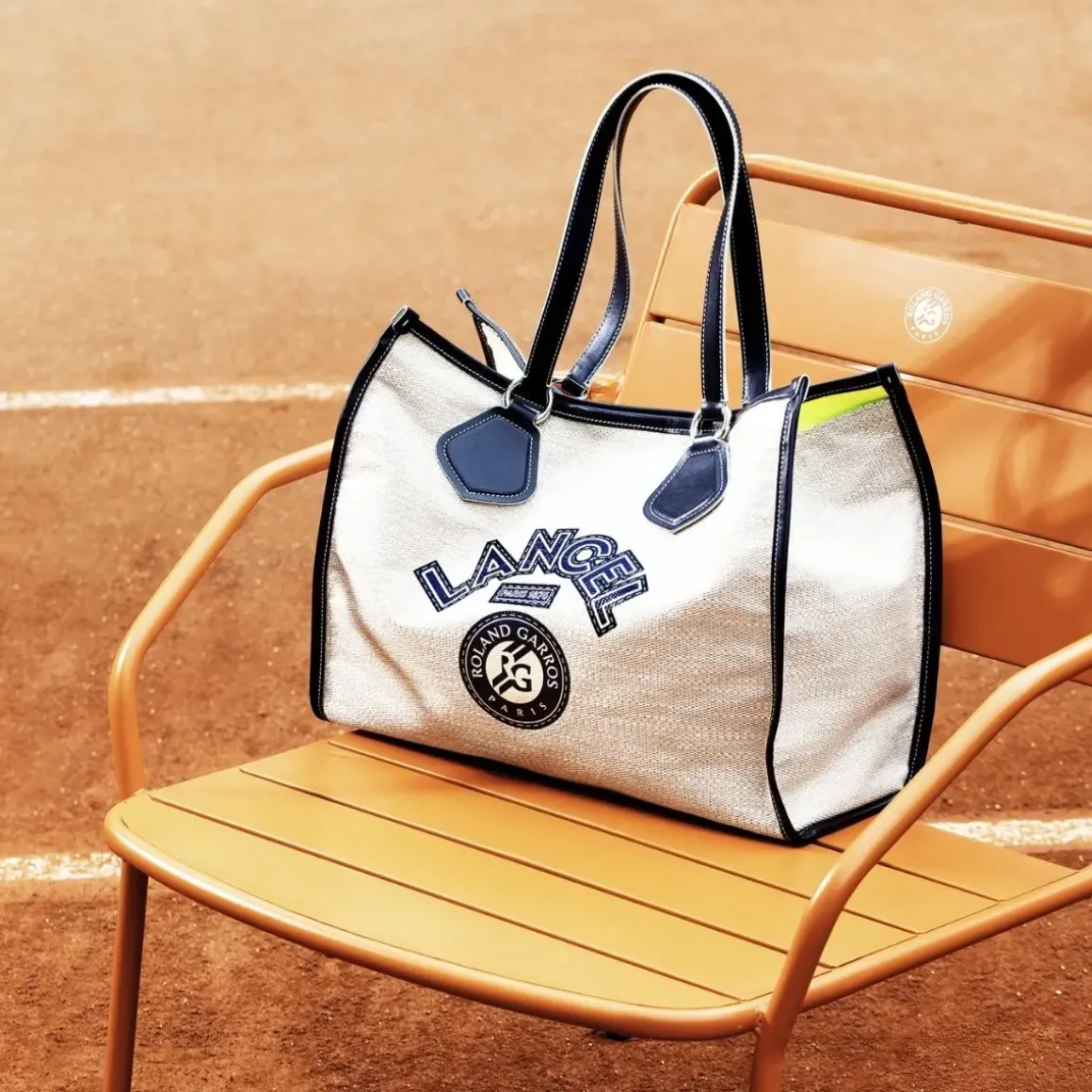 Roland-Garros Tote Bags & Handbag|Bags|Lancel bag for - Navy