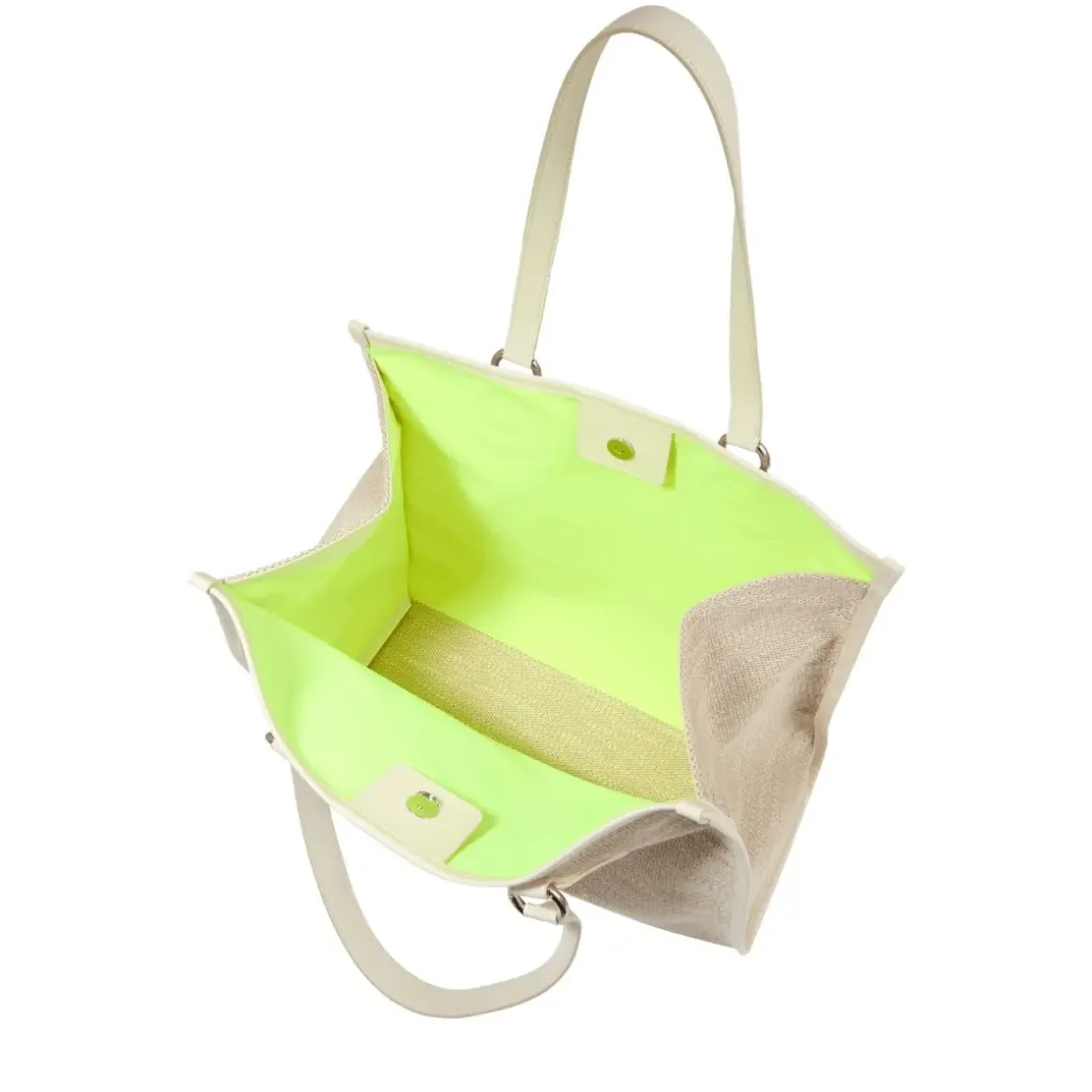 Roland-Garros Tote Bags & Handbag|Bags|Lancel Paris x Canvas Tote Bag - White