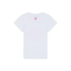 Roland-Garros Girls Outfit|Logo tshirt girl - White