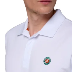 Roland-Garros Polos|Man Basic Polo - White