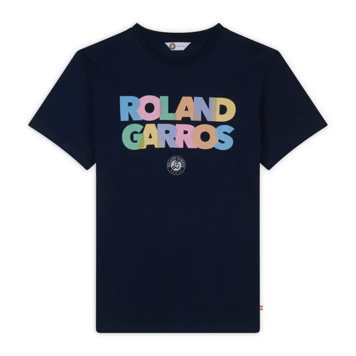 Roland-Garros T-shirts|Man Signature T-shirt - Navy