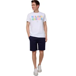 Roland-Garros T-shirts|Man Signature T-shirt - White
