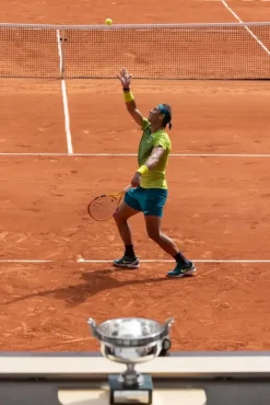 Roland-Garros Scooter And Helmets|Photo Nadal Trophee 22 15x21 cm - Multicolore
