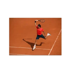 Roland-Garros Stationery|Roger Federer - Jump photo - 15x21cm