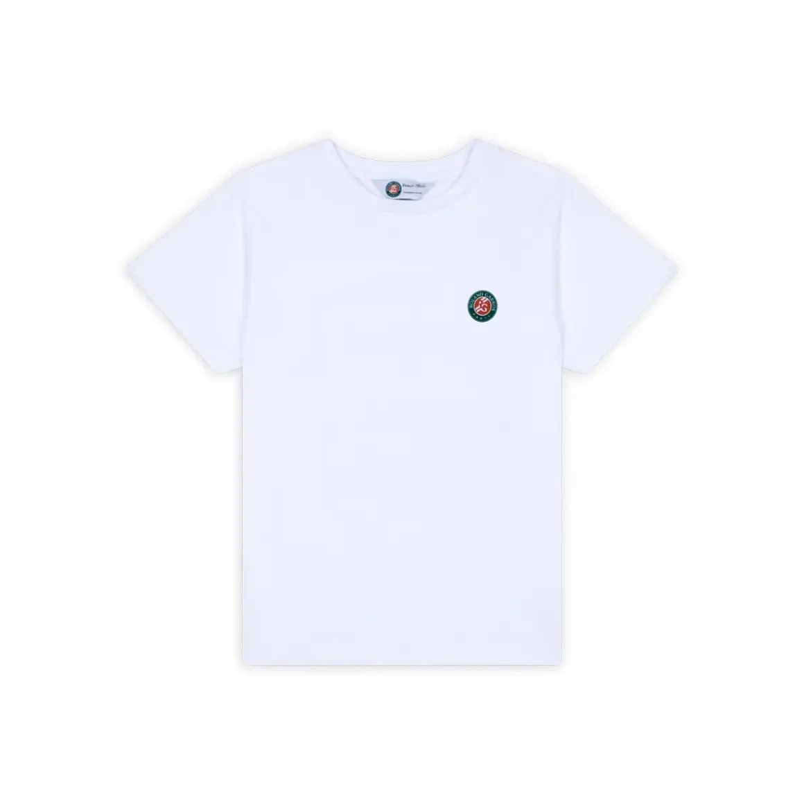 Roland-Garros Girls Outfit|Boys Outfit|Roland Garros 2023 child's Official Poster T-Shirt - White