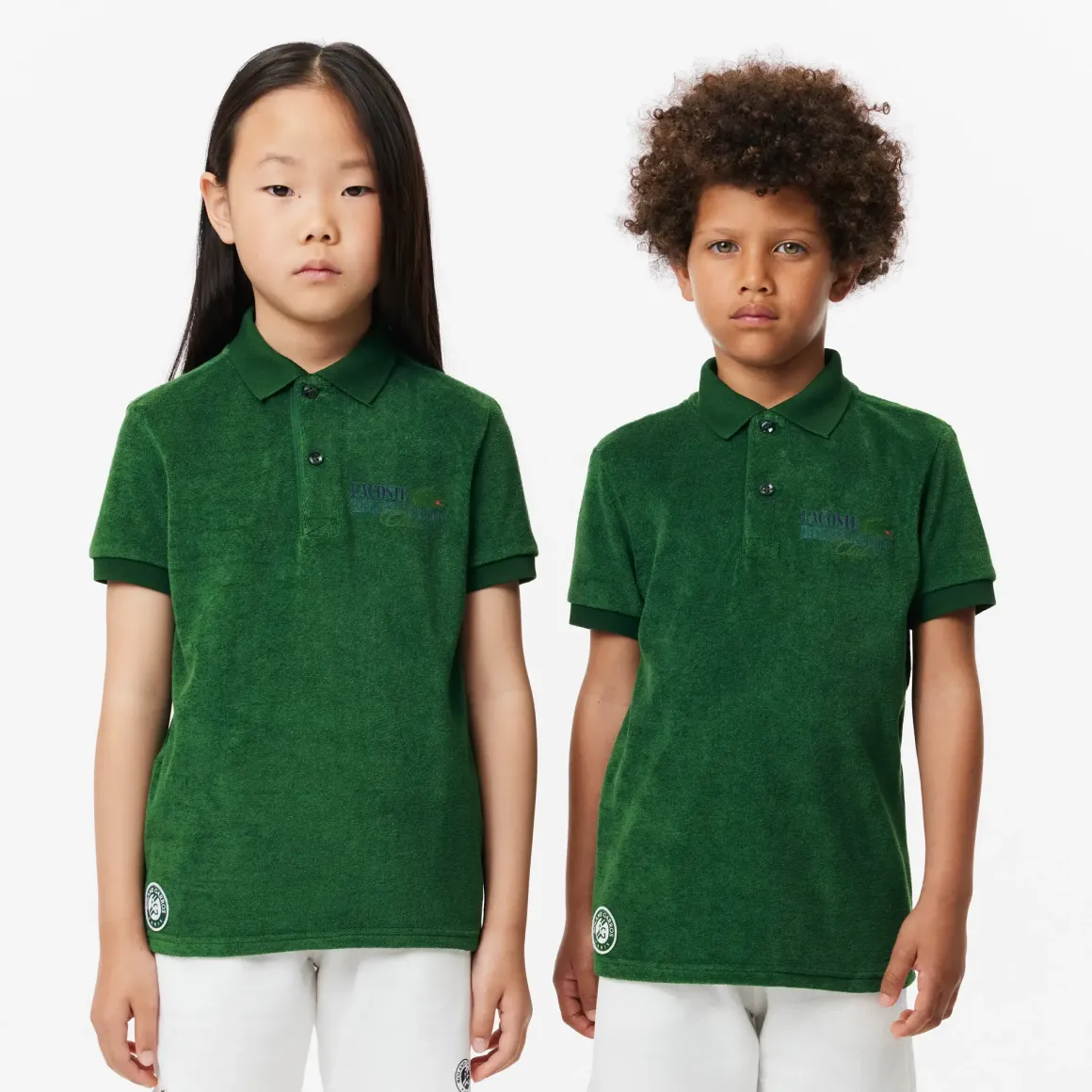 Roland-Garros Girls Outfit|Boys Outfit|Roland Garros Edition Children's Sport Terry Polo Shirt
