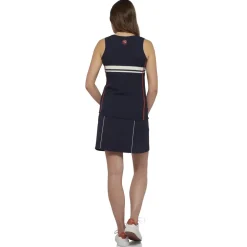 Roland-Garros T-shirts & Tank Tops|Roland Garros striped tank top - navy blue