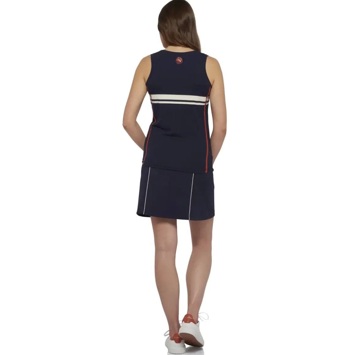 Roland-Garros T-shirts & Tank Tops|Roland Garros striped tank top - navy blue