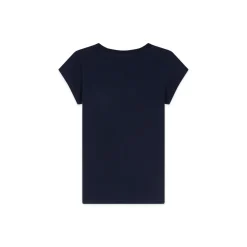 Roland-Garros Girls Outfit|Roland Garros Yellow Ball Girl T-shirt - Navy