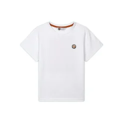 Roland-Garros Boys Outfit|2019 child's official poster t-shirt - white