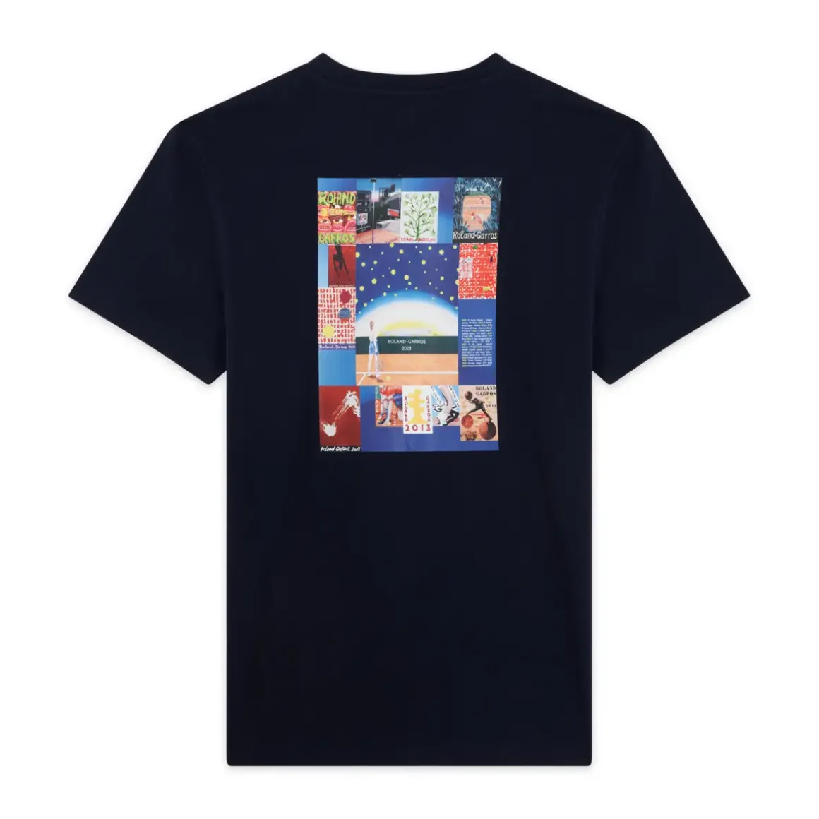 Roland-Garros T-shirts|23 mosaic man t-shirt - Navy