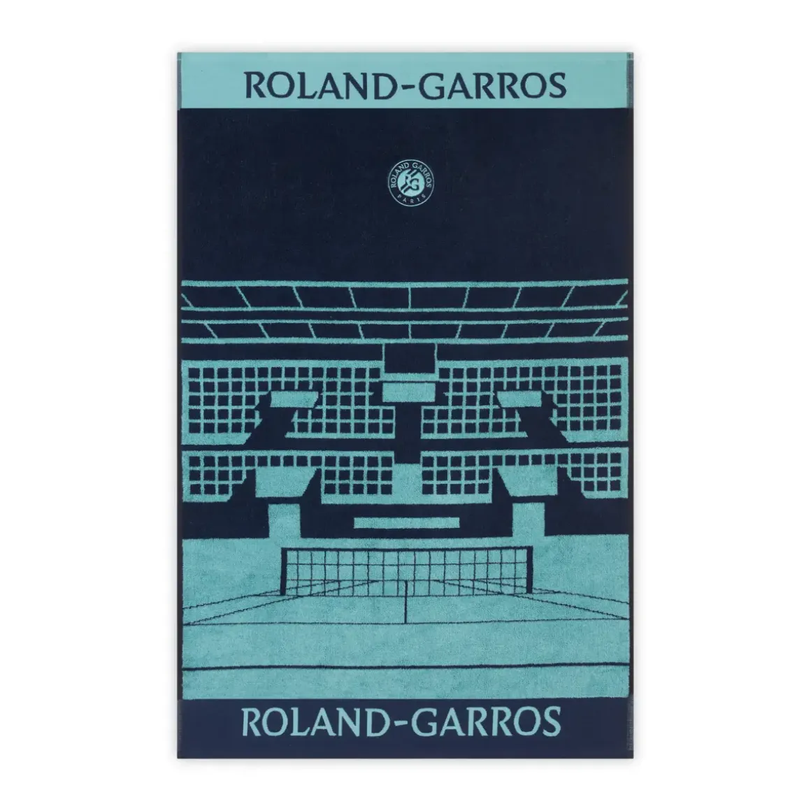 Roland-Garros Bath Linen|Household Linen|2023 Night Session player towel - Navy