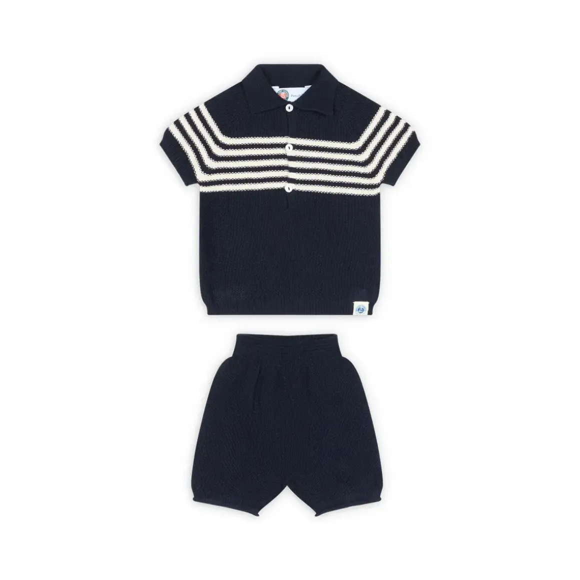 Roland-Garros Girls Outfit|Boys Outfit|baby Heritage Minikit - Navy