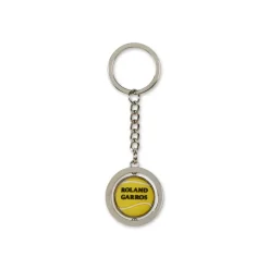 Roland-Garros Keyrings & Magnets|ball keyring - Yellow