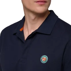 Roland-Garros Polos|Basic man polo - Navy