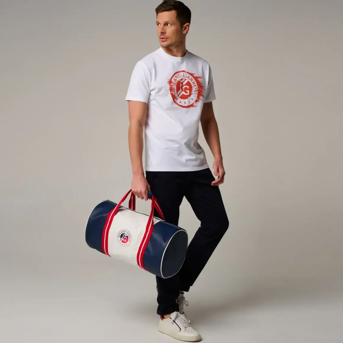 Roland-Garros Sport Bags|Bags|Big Tricolore Duffel Bag - Multicolor