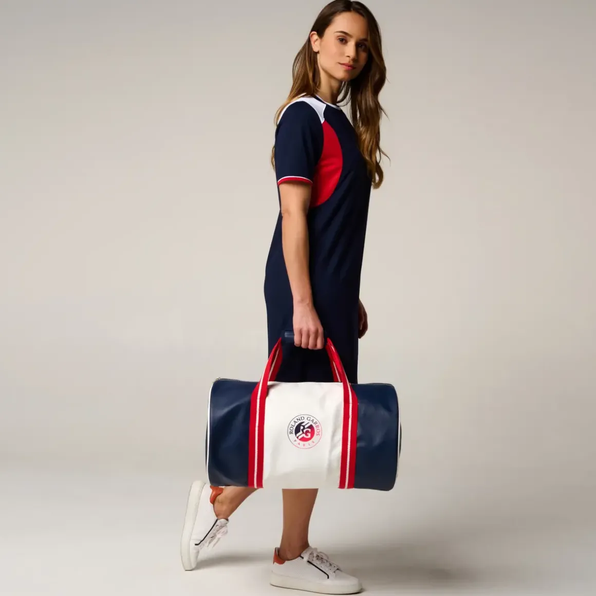 Roland-Garros Sport Bags|Bags|Big Tricolore Duffel Bag - Multicolor