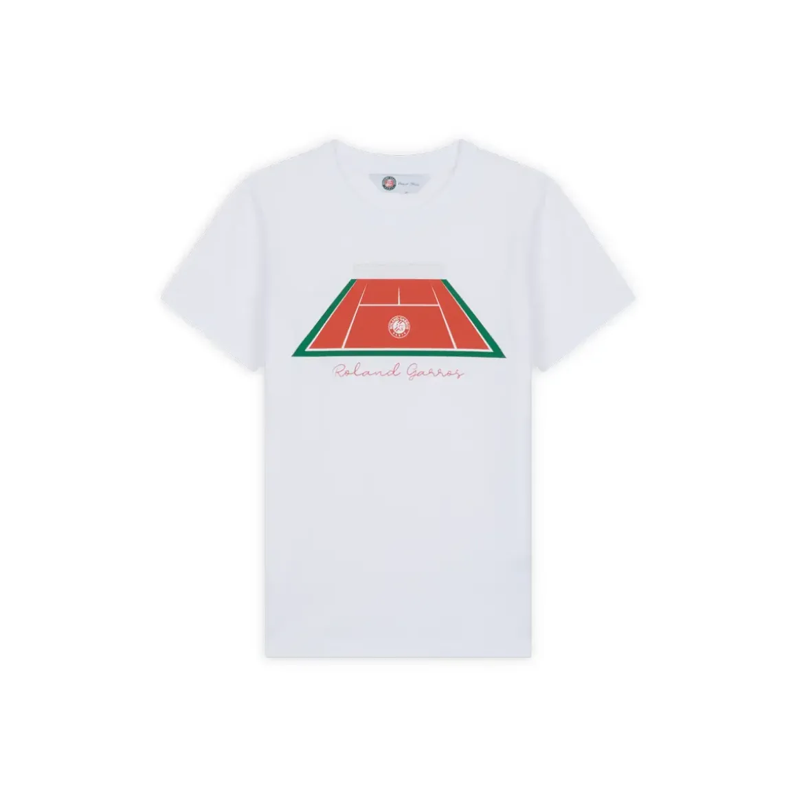 Roland-Garros Boys Outfit|boy Court T-Shirt - White