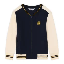 Roland-Garros Boys Outfit|boy Heritage Teddy - Navy & Ecru