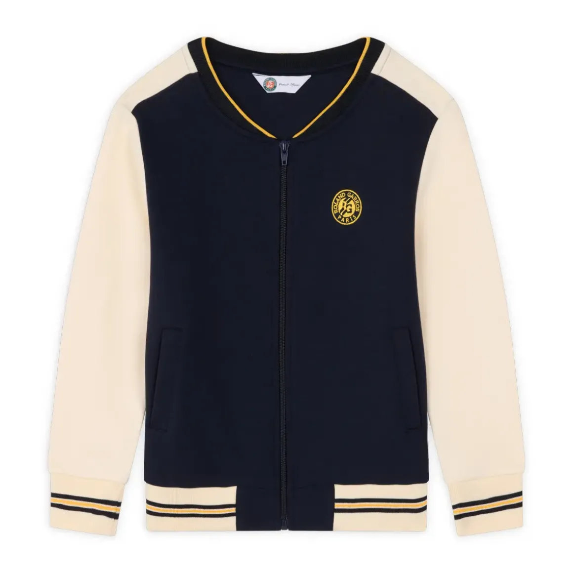 Roland-Garros Boys Outfit|boy Heritage Teddy - Navy & Ecru