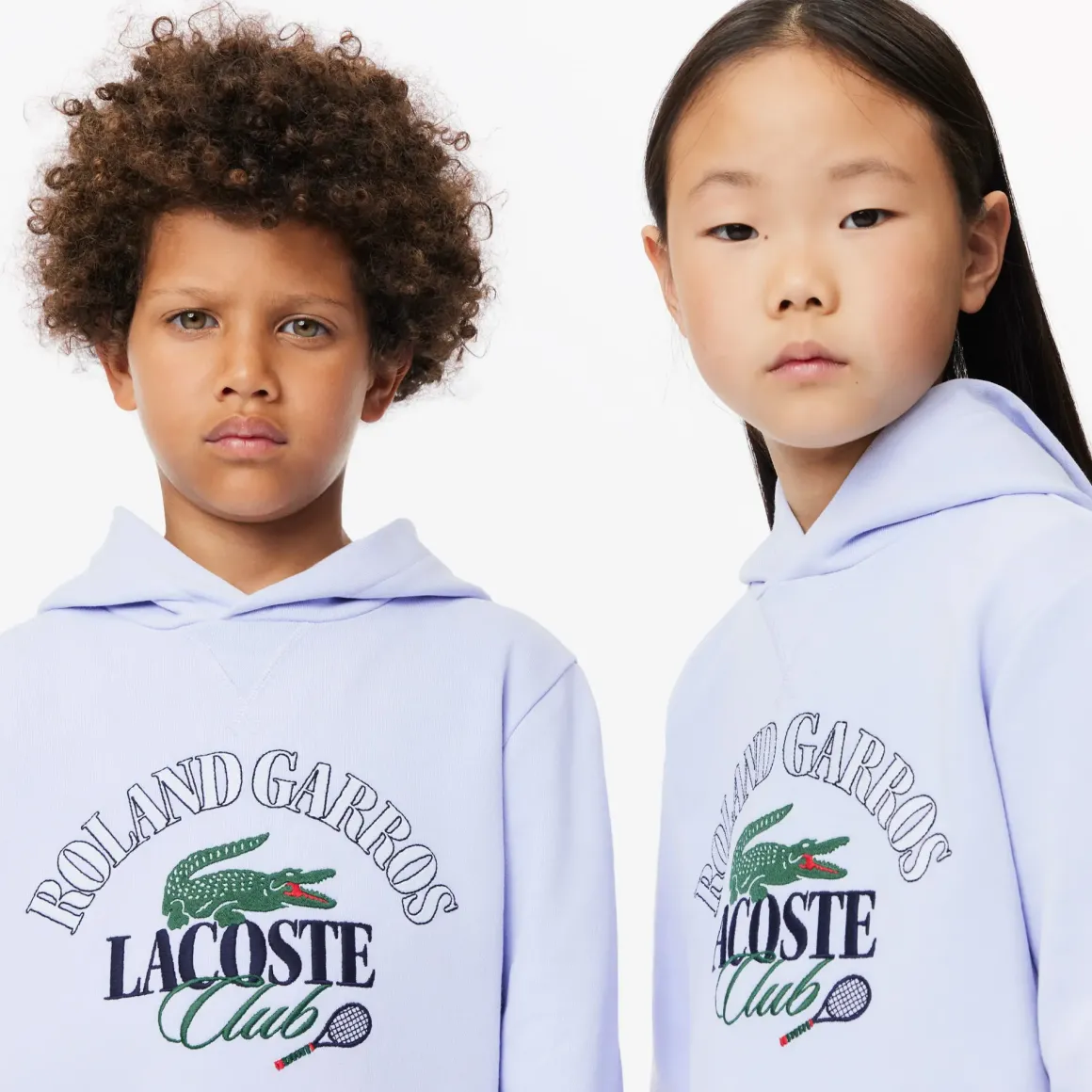 Roland-Garros Girls Outfit|Boys Outfit|Edition Child Embroidered Piqué Sweatshirt