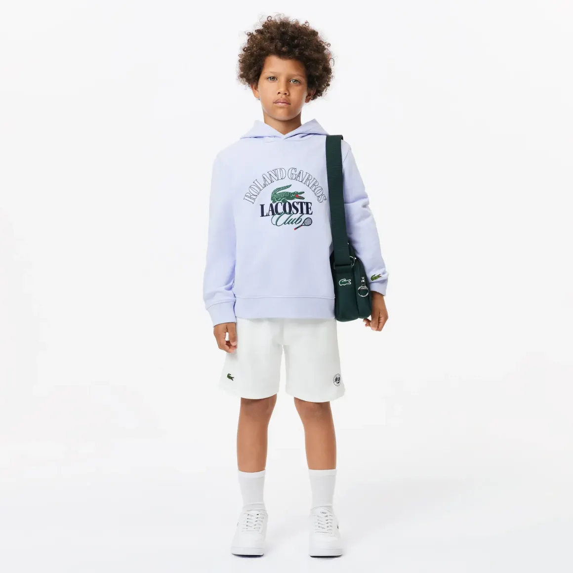 Roland-Garros Girls Outfit|Boys Outfit|Edition Child Embroidered Piqué Sweatshirt