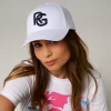 Roland-Garros Caps & Hats|Caps & Hats|embroidered logo Cap - White