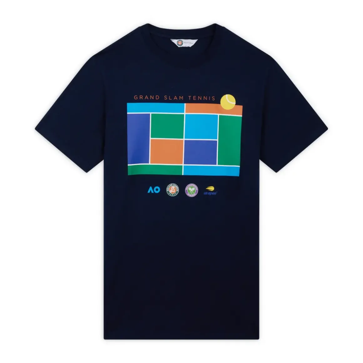 Roland-Garros T-shirts|Grand Slam man T-shirt - Navy