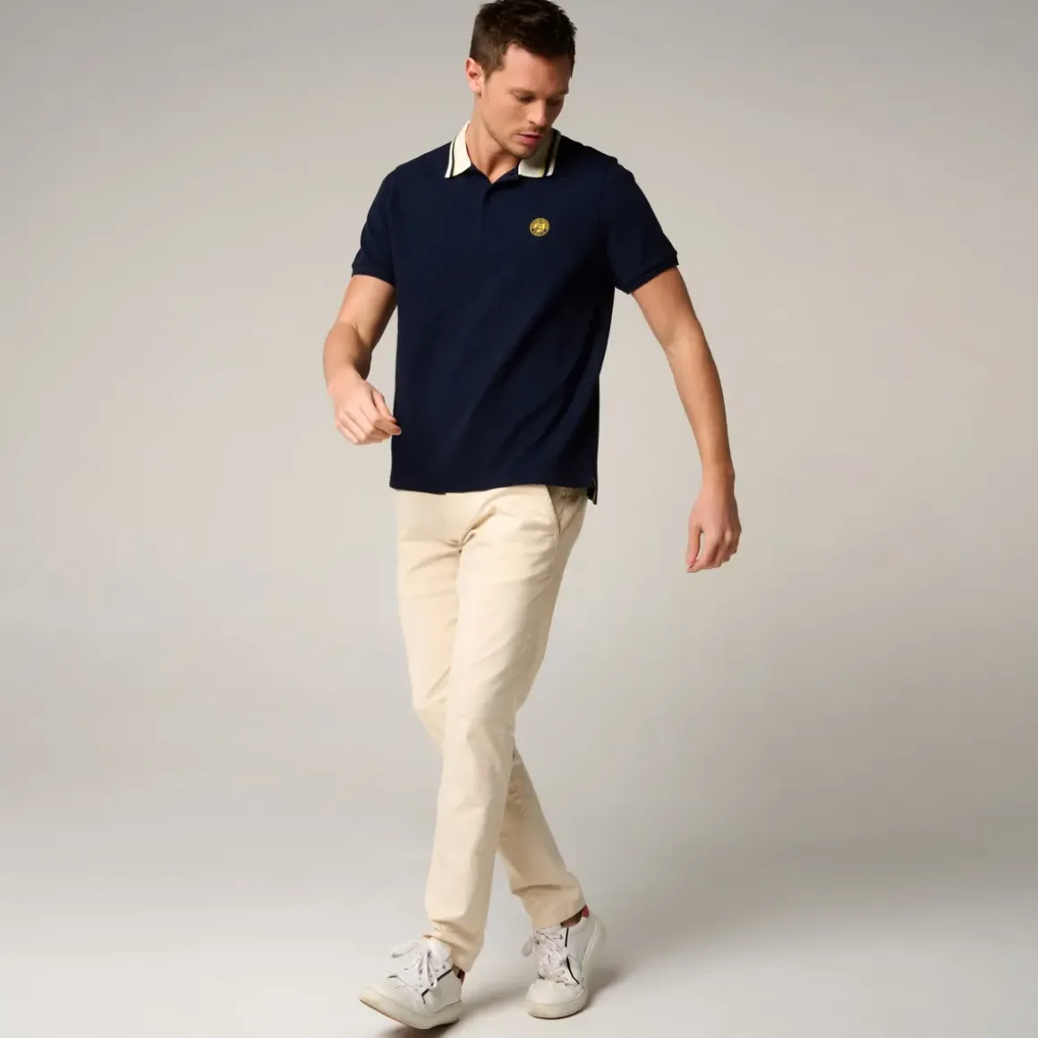 Roland-Garros Polos|Heritage Men's Polo - Navy