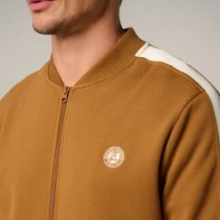 Roland-Garros Jackets|Heritage Man Teddy - Mastic