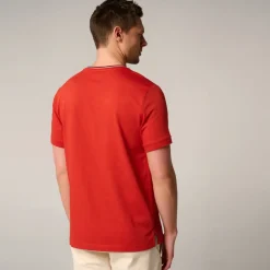 Roland-Garros Polos|Heritage Mao Collar Men's Polo - Clay