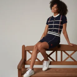 Roland-Garros Skirts, Dresses & Trousers|heritage skirt - navy blue