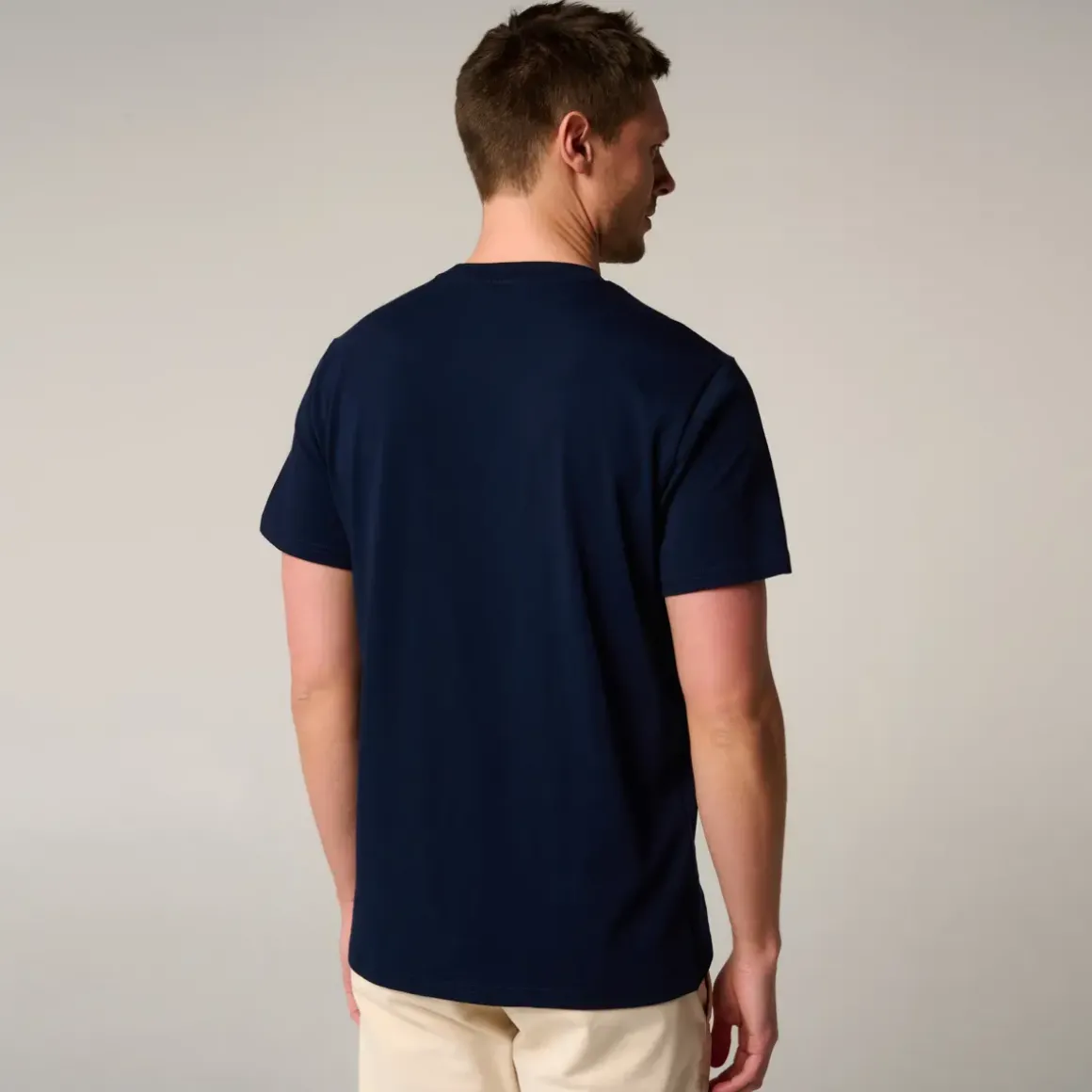 Roland-Garros T-shirts|line court men's t-shirt - Navy Blue