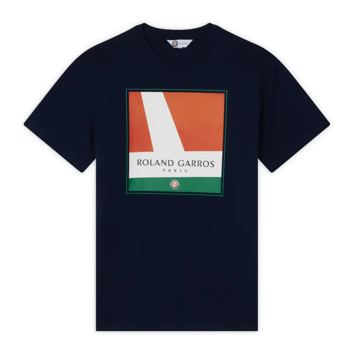 Roland-Garros T-shirts|line court men's t-shirt - Navy Blue