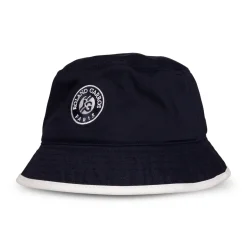 Roland-Garros Caps & Hats|logo bucket hat - Navy Blue