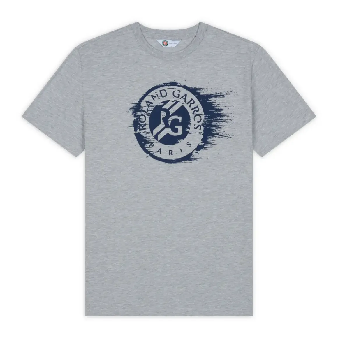Roland-Garros T-shirts|logo men's t-shirt - Heather Grey