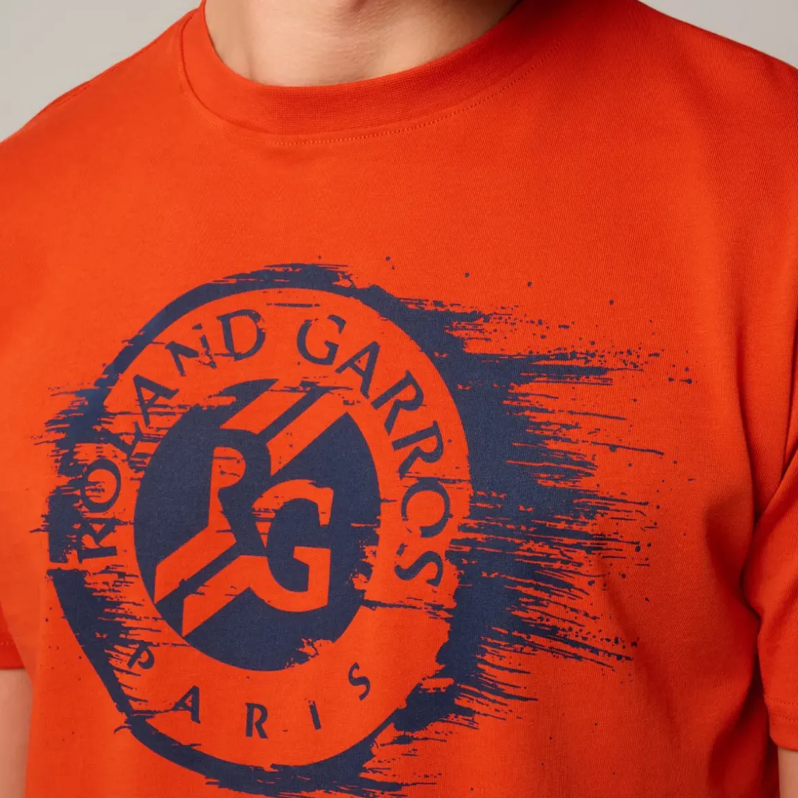 Roland-Garros T-shirts|logo men's t-shirt - Clay