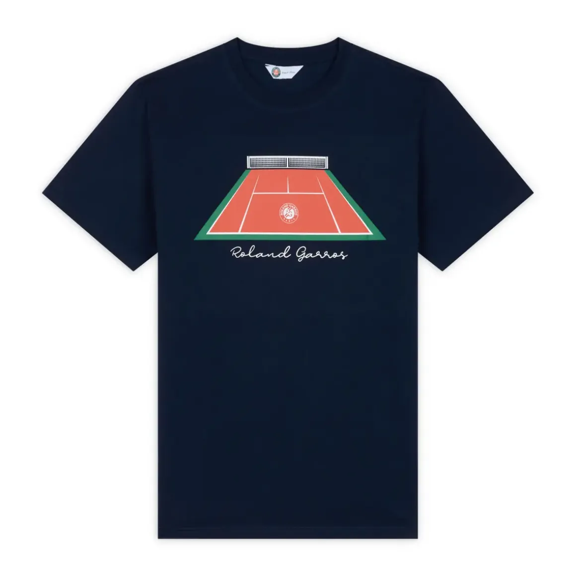 Roland-Garros T-shirts|man Court T-Shirt - Navy