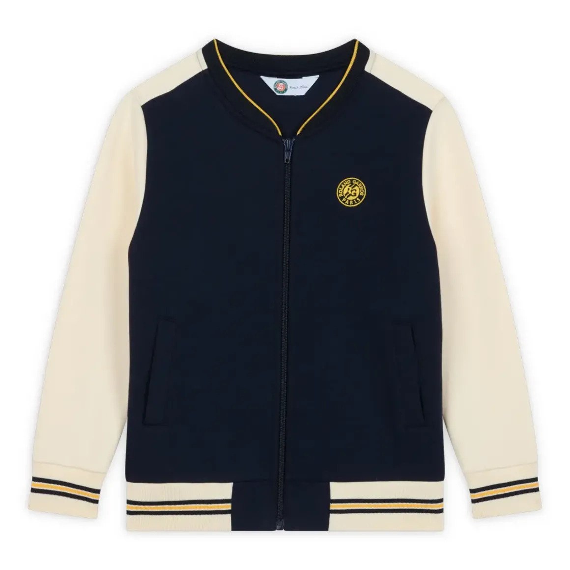 Roland-Garros Jackets|man Heritage Teddy - Navy and Cream