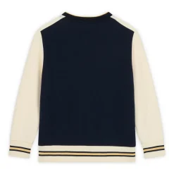 Roland-Garros Jackets|man Heritage Teddy - Navy and Cream