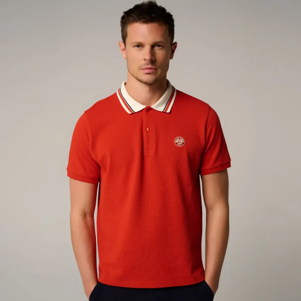 Roland-Garros Polos|man Heritage Polo - Clay Court