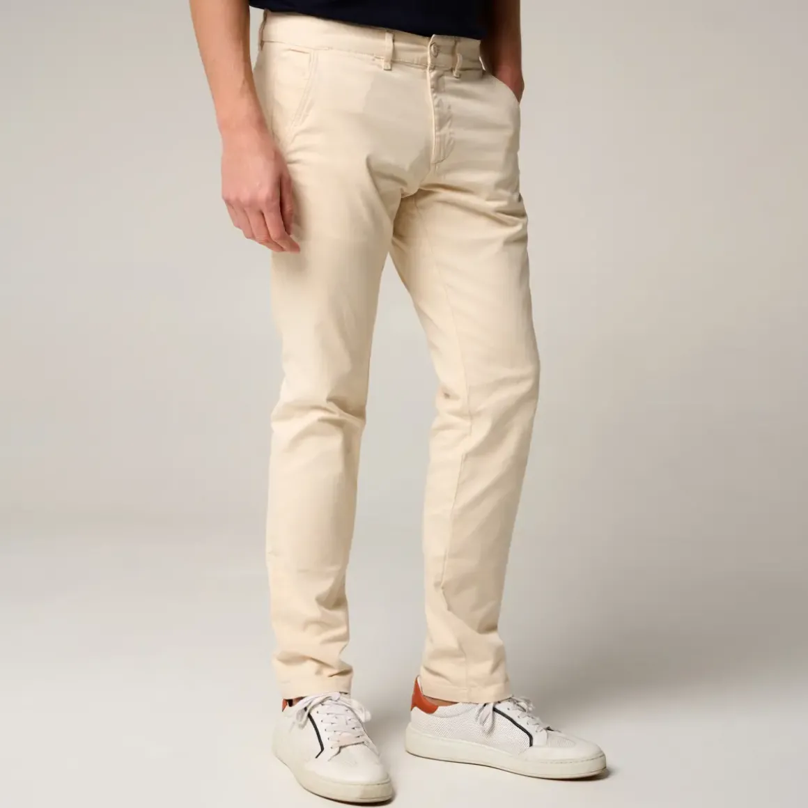 Roland-Garros Trousers & Shorts|man Heritage Pants - Ecru