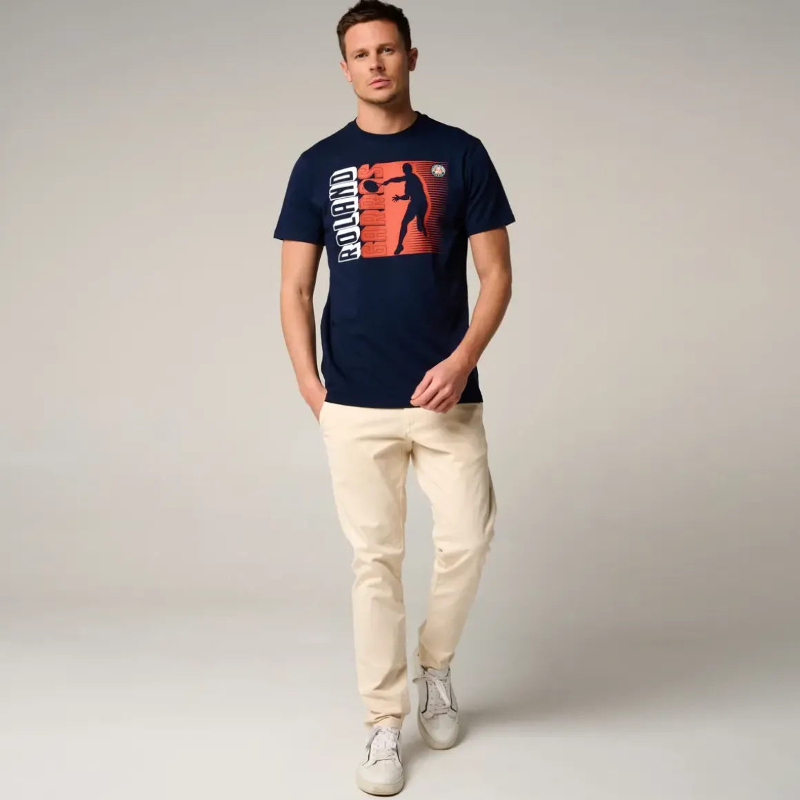 Roland-Garros T-shirts|man Player T-Shirt - Navy