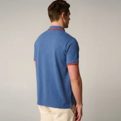 Roland-Garros Polos|man polo Heritage - Navy and clay