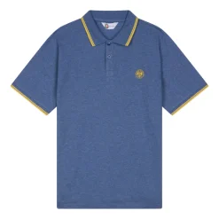 Roland-Garros Polos|man polo Heritage - Navy and yellow