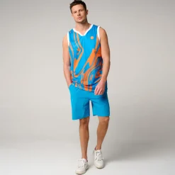 Roland-Garros T-shirts|man Pop Energy Tank Top - Blue and Clay Court