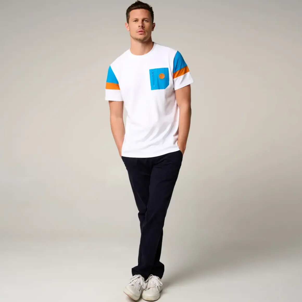 Roland-Garros T-shirts|man Pop Energy T-Shirt - White